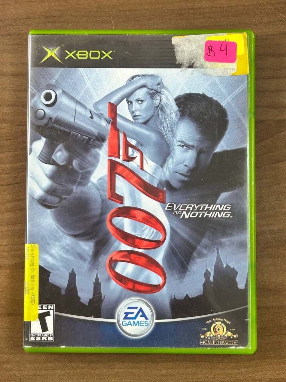 007 Everything or Nothing Microsoft Original Xbox 2004 James Bond EA Games NTSC